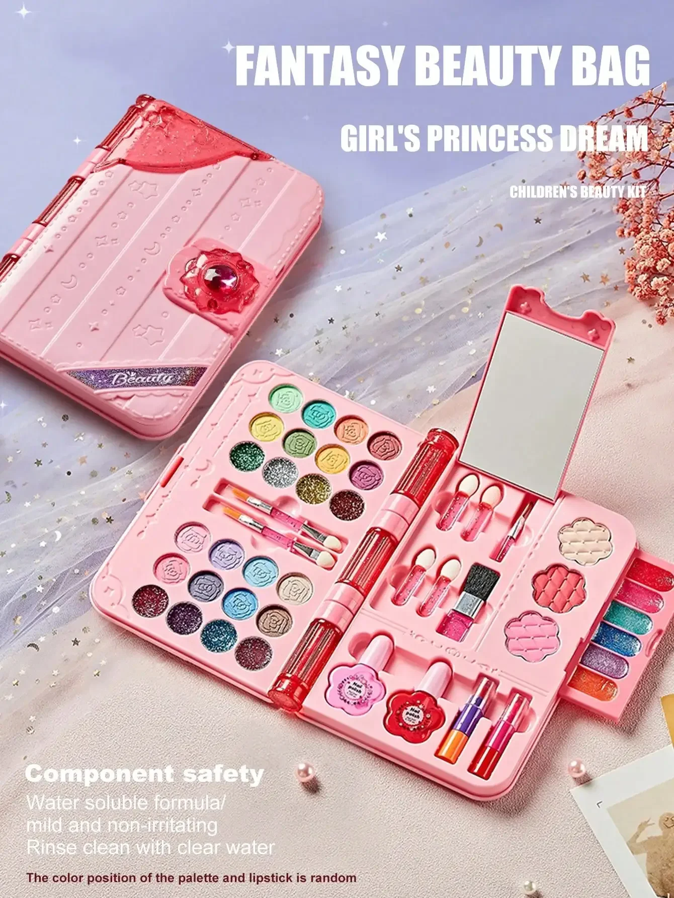 Beauty Makeup Set For Kids - 2026 Children's Day Best Gift Washable
