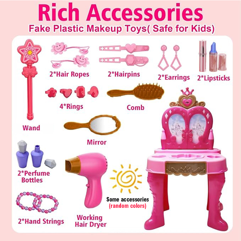 Girls Makeup Toys Woman Career - đánh giá và giá Beauty Makeup Set For Kids