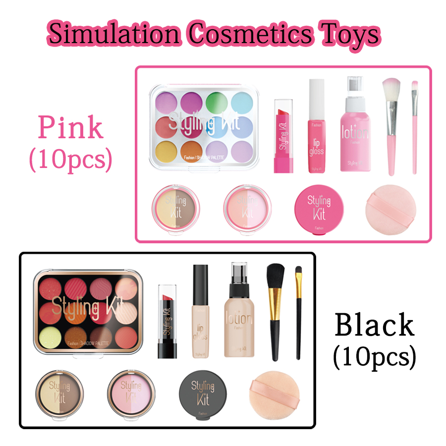 10 Pcs Simulation Girl Beauty  - đánh giá và giá Beauty Makeup Set For Kids