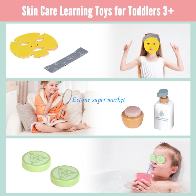 090B Trẻ bằng gỗ Giả vờ chơi Đ - đánh giá và giá Beauty Makeup Set For Kids