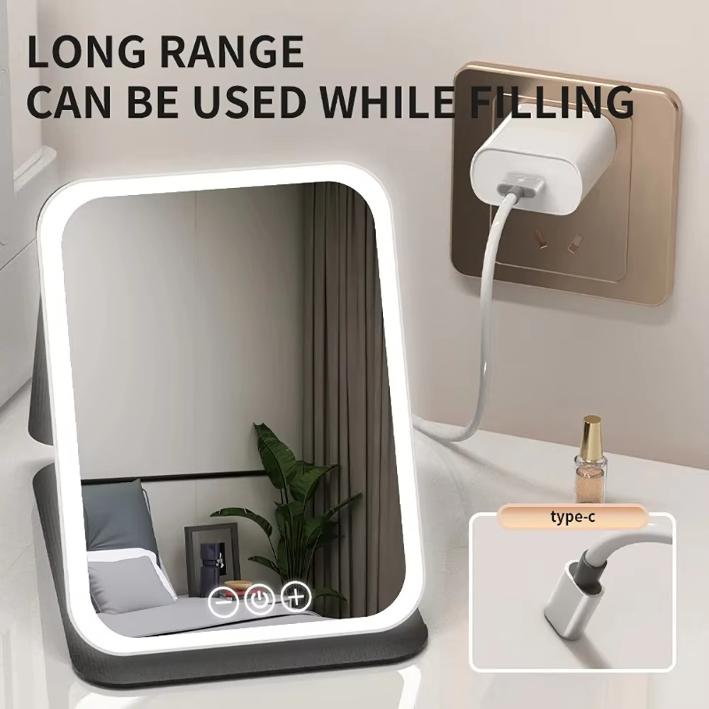 LED Dimmable Makeup Mirror Por - đánh giá và giá Beauty Makeup Fashion