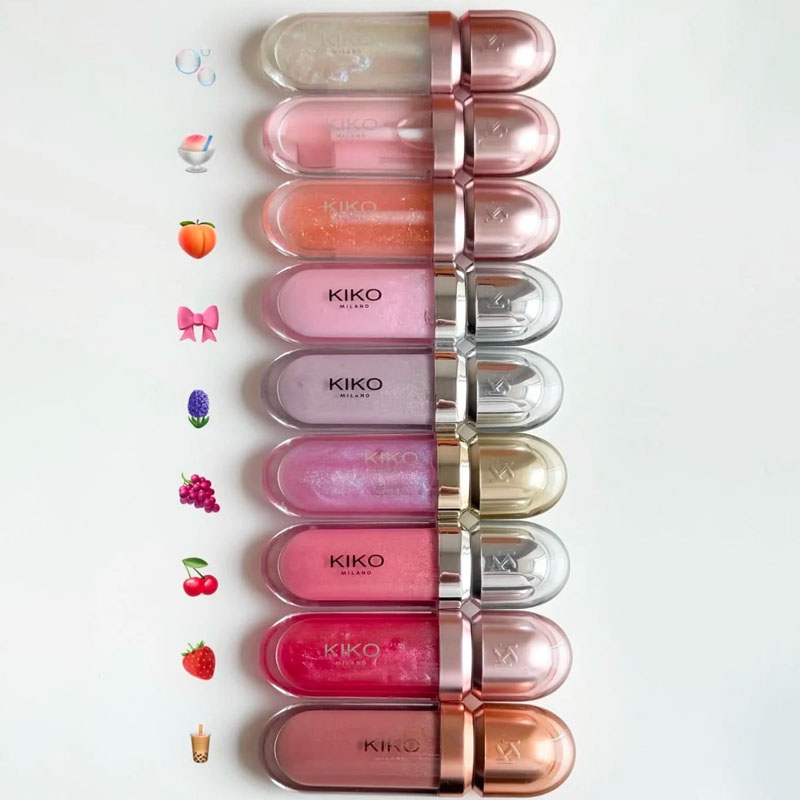 KIKO 3D Liquid Lip Glaze Trans - đánh giá và giá Fenty Beauty Makeup Highlighter