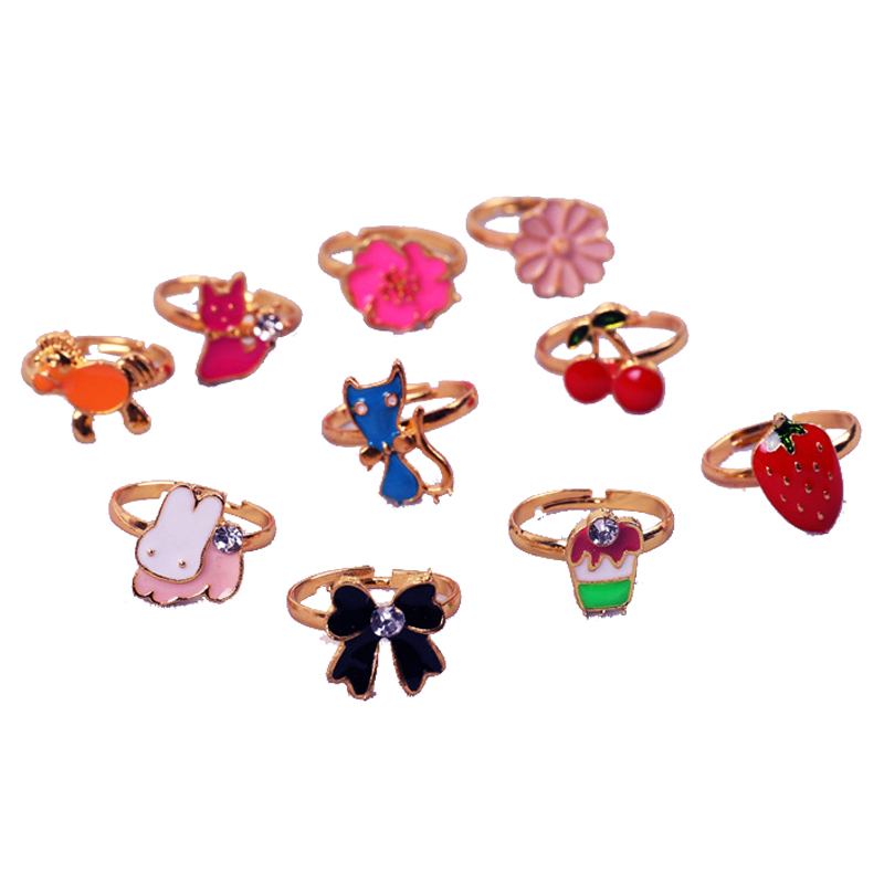 10/20 pcs Children Cute Ring A - đánh giá và giá Beauty Makeup Fashion