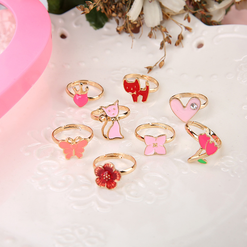 10/20 pcs Children Cute Ring A - đánh giá và giá Beauty Makeup Fashion