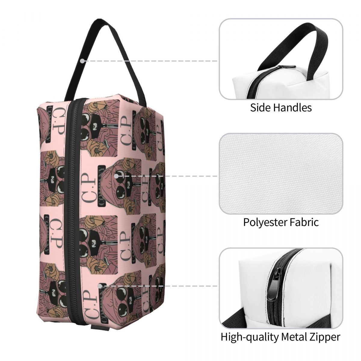 C-Company CP Makeup Bag Cosmet - đánh giá và giá Beauty Makeup Companies