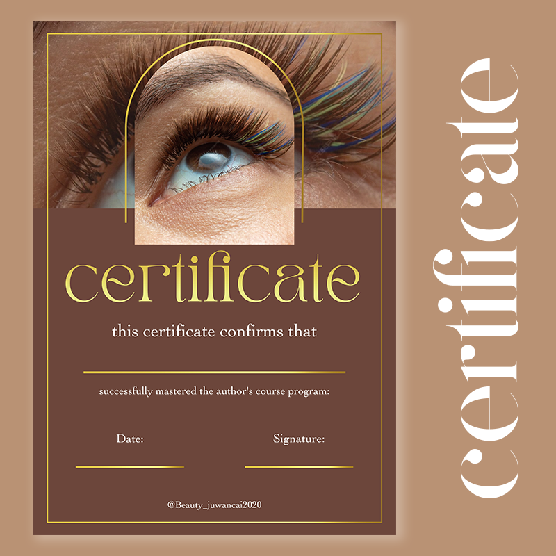 Custom Training Certificates H - đánh giá và giá Beauty Makeup Certificate