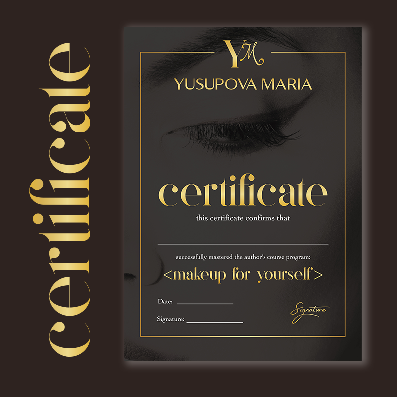 Custom Training Certificates H - đánh giá và giá Beauty Makeup Certificate