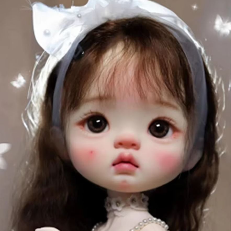 Amber Girl Head Resin Doll Par - đánh giá và giá Beauty Makeup Fashion